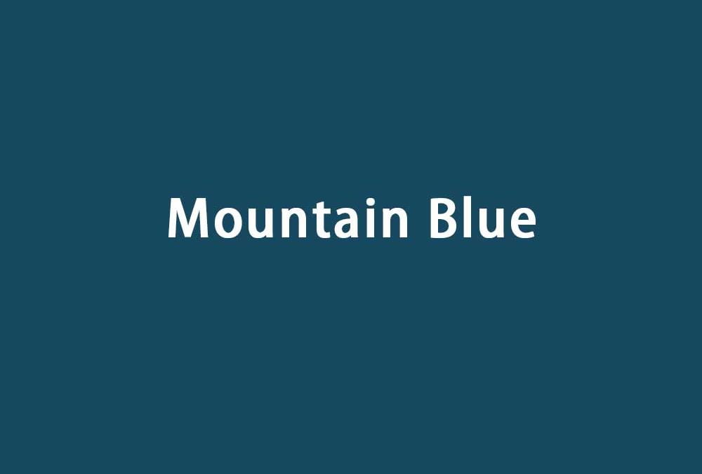 Mountain Blue